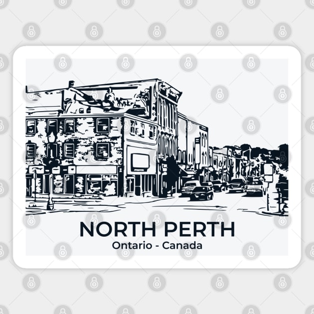 North Perth - Ontario Magnet by Lakeric